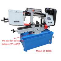 DS-1018R 10 inch rotary head belt band saw machine se CE standard