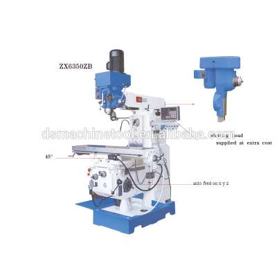 ZX6350ZB Factory Price Vertical and Horizontal Universal Milling Machine